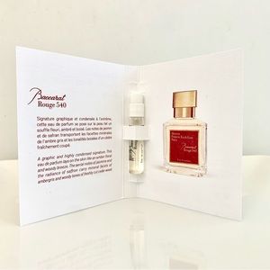 SOLD!! Baccarat Rouge 540 by Maison Francis Kurkdjian
2 ml sample